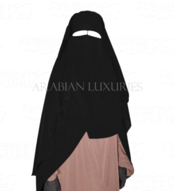 Black AF Mumina Eyes Uncovered Niqab
