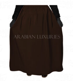 Dark brown AF Rayhana Skirt Standard