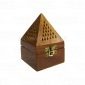 Wooden Sheesham Pyramid Burner Small_1